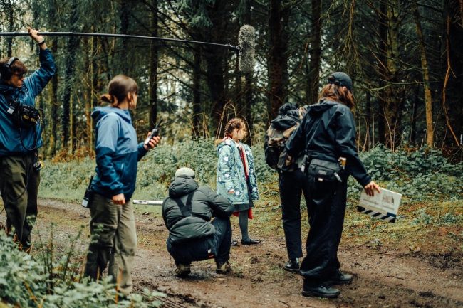crew Dartmoor filming