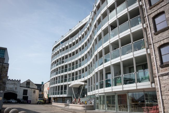 wavy building architecture