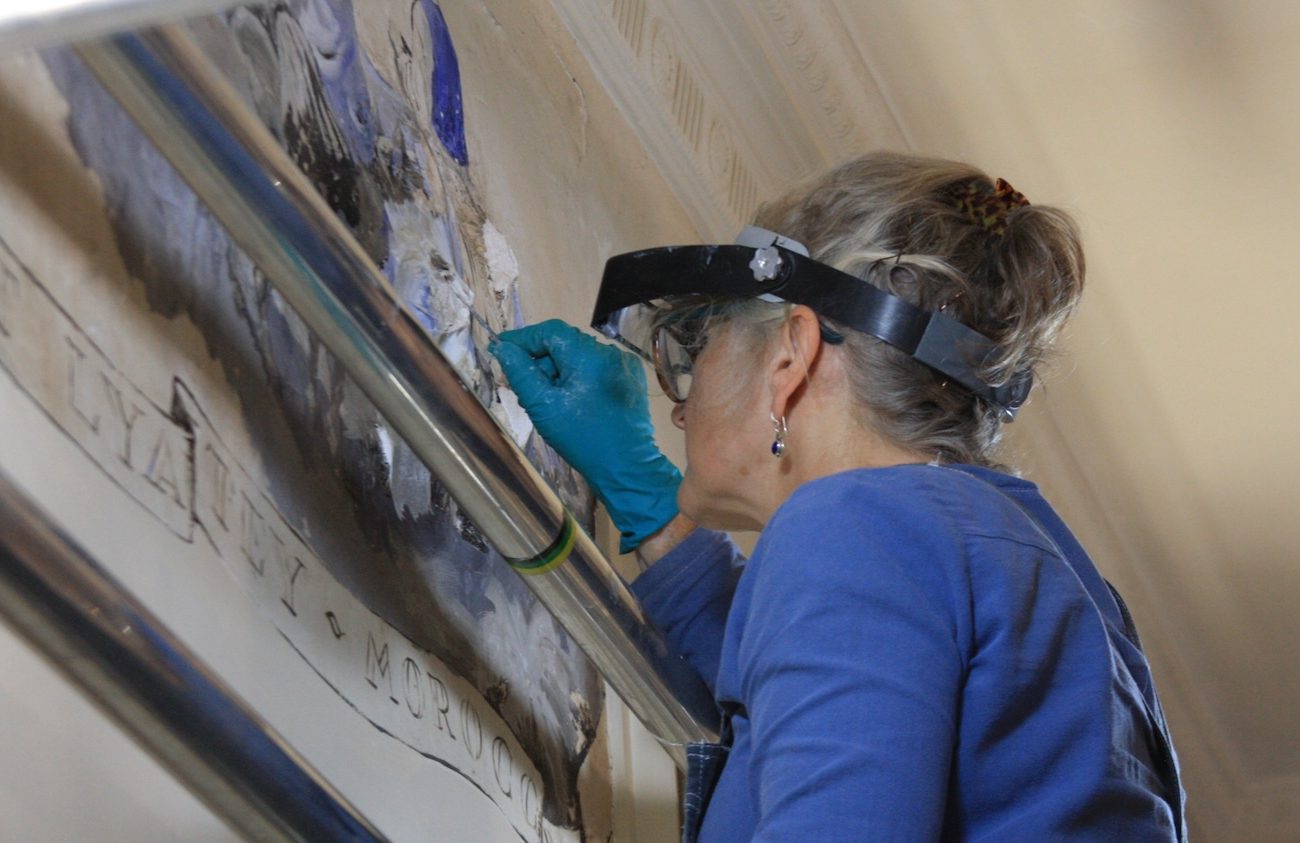 woman at work