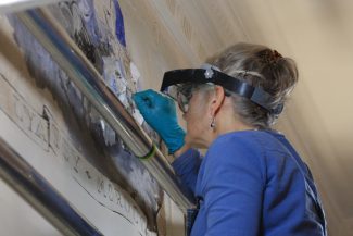 woman at work